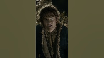 Bilbo conversed with Smaug part 4 | The Hobbit | video game vs movie. #hobbit #lotr #shorts #tolkien