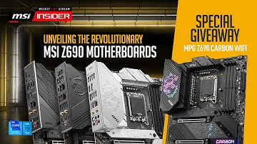 Unveiling the revolutionary MSI Z690 motherboards