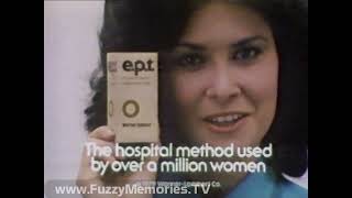 E.P.T. Home Pregnancy Test with Jane Badler (Commercial, 1979)
Heres a commercial for E.P.T.* Home Pregnancy Test, featuring actress Jane Badler, years before she appeared in the shows V (as the unforgettable Diana**), Falcon Crest, and the 1988 revival of Mission: Impossible. She speaks of how over a million women have used this, and advises them to follow directions and see their doctor as recommended.
* E.P.T. - Early Pregnancy Test
** Use this test to see if youre pregnant with a half-human, half-visitor lizard baby.
This aired on local Chicago TV late Saturday, December 15th 1979 during the 11:00pm to 12:00am timeframe.
About The Museum of Classic Chicago Television:
The MCCTv (FuzzyMemoriesTV) is a 501(c)(3) non-profit whose primary mission is the preservation and display of off-air, early home videotape recordings (70s to early 80s, mostly) recorded off of TV (in Chicago or other cities now too); things which would likely be lost if not sought out and preserved digitally. If you have any old 1970s videotapes recorded off of TV please email: tapes@fuzzy.tv We preserve the entire broadcasts in our archives - the complete programs with breaks (or however much is present on the tape), for historical preservation. For information on how to help in our mission, to donate or lend tapes to be converted to digital, please e-mail tapes@fuzzy.tv Thank you for your help! E.P.T. Home Pregnancy Test with Jane Badler (Commercial, 1979)