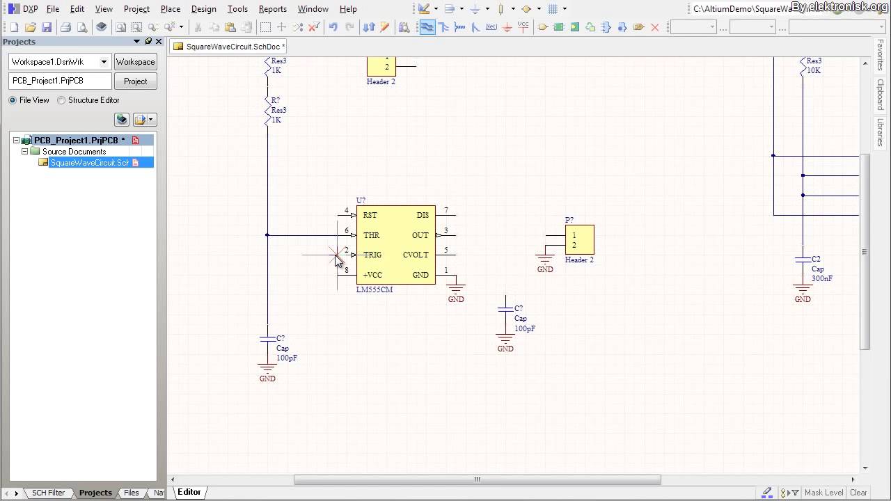 Altium Designer Tutorial Schematic capture and PCB layout 1of2 - YouTube