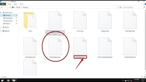 Oopu ransomware [.oopu file virus] removal.