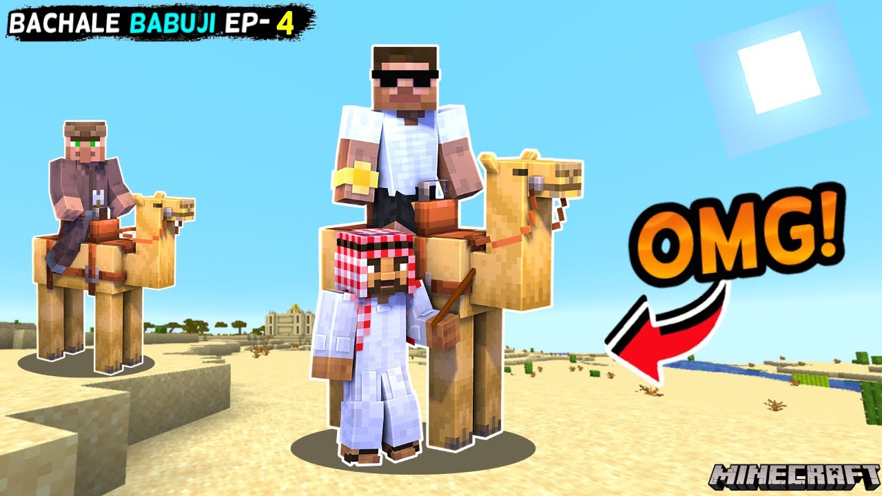 I Found Camel in Minecraft ..😱 (Bachale Babuji Ep-4)