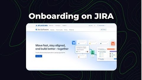 Onboarding on JIRA