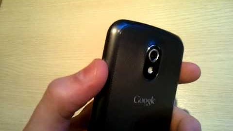 Samsung Galaxy Nexus Bug