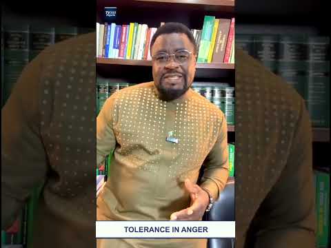TOLERANCE IN THE MIST OF ANGER IN NIGERIA