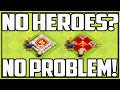 The BEST Raids for NO HEROES in Clash of Clans! #21