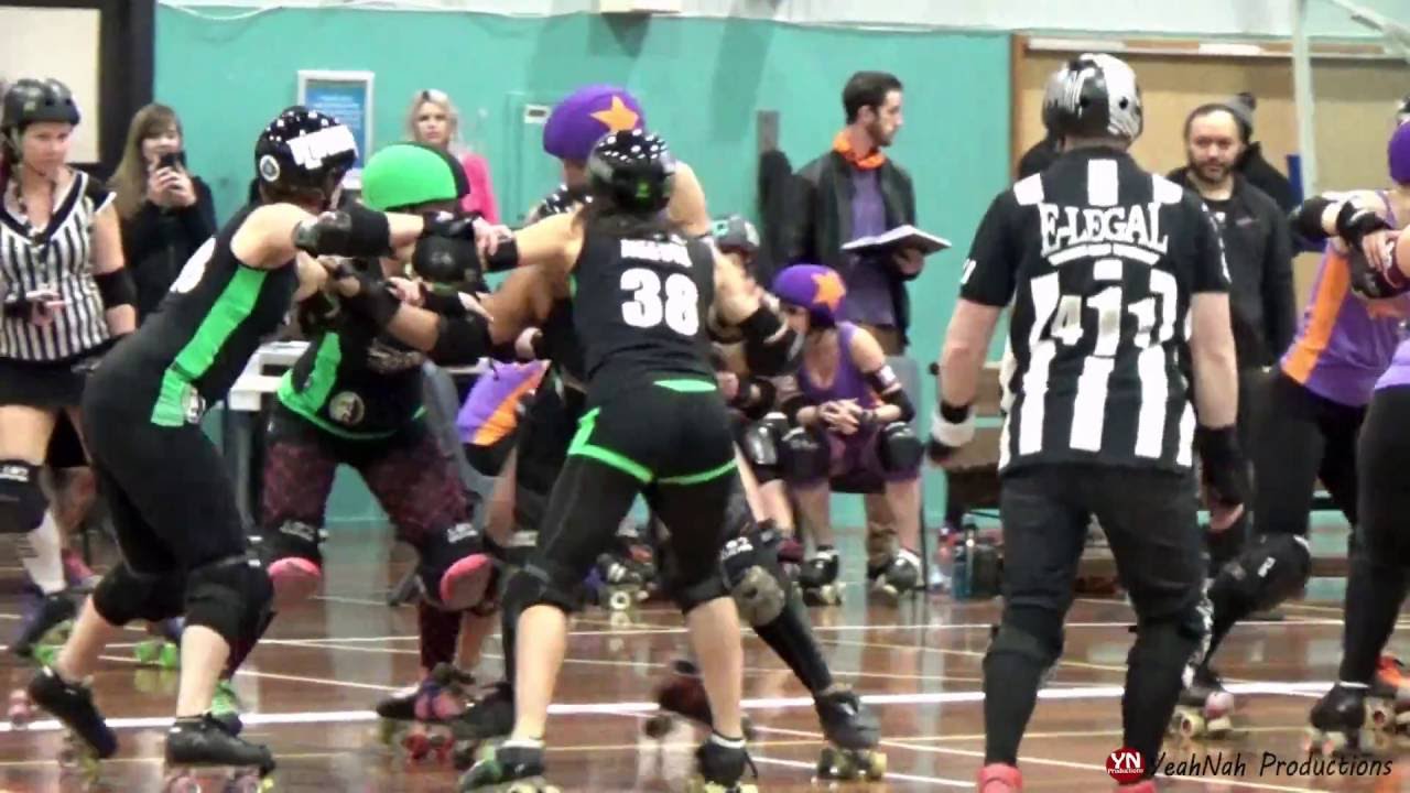 Roller Derby Christchurch Vs Wellington Highlights YouTube