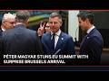 Hungary’s Péter Magyar at EU Summit in Brussels | AC1W