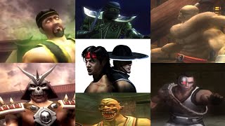 Mortal Kombat:Shaolin Monks - All Bosses Fight (Co-op)