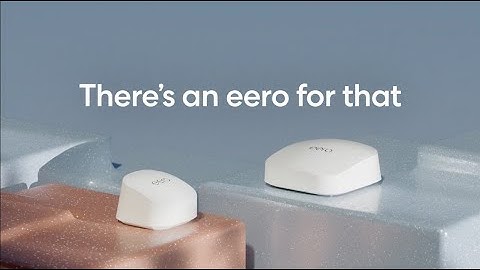 Amazon eero Pro 6E and eero 6+ Mesh Wifi Routers