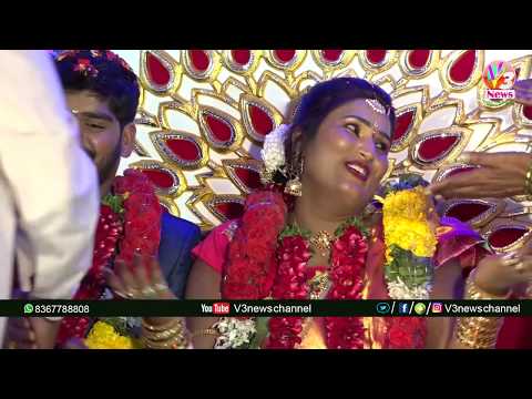 Swathi Naidu Marriage Exclusive Video//V3 NEWS