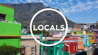 Locals Circle Bo-Kaap In Cape Town