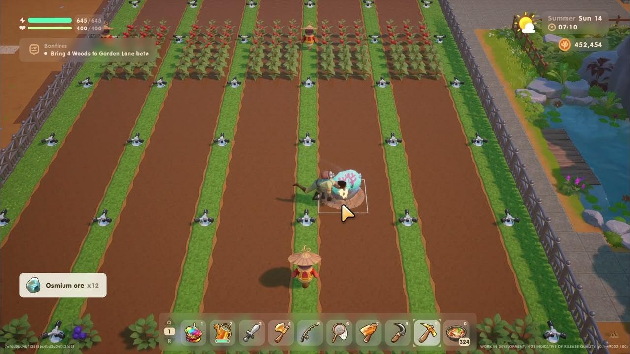 Main Coral Island, dapat Osmium Ore dari meteor jatuh YouTube