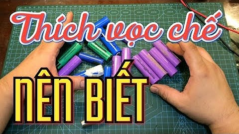 Hướng dẫn phục hồi khi Cell PIN mất điện áp - đo nội trở PIN