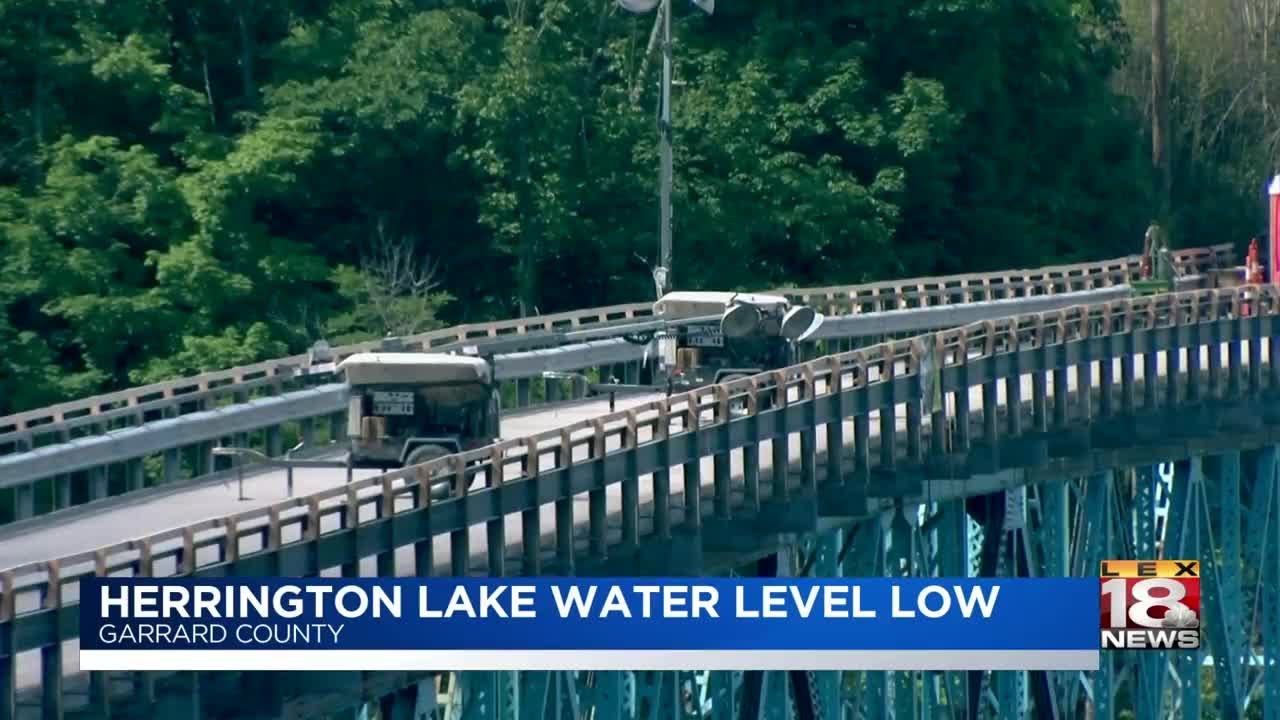 Herrington Lake Water Level Low YouTube