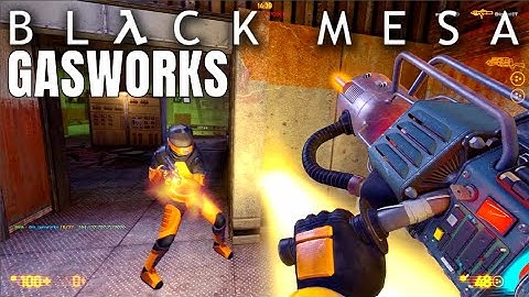 Black Mesa 2022 Multiplayer Gameplay on Gasworks