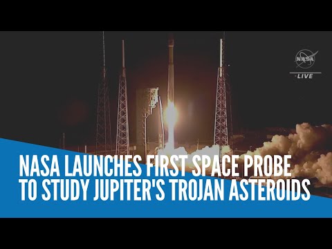 NASA launches first space probe to study Jupiter's Trojan asteroids