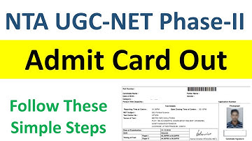 UGC NET Admit Card 2022 | UGC NET Latest Update | UGC Notice 2022 | UGC NET Phase 2 Public Notice