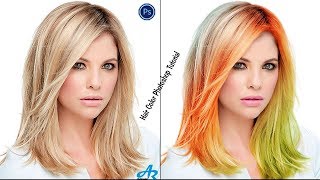 How Change Hair Color in Photoshop cc 2017|Photoshop Hair and Lip Color|Different Hair Color in PS screenshot 2