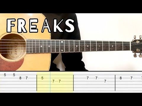 Surf Curse - Freaks (Guitar Tutorial Tab)