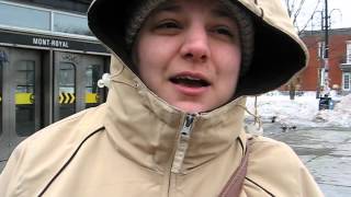 Voici Mélanie une militante du MDN Mouvement Démocratie Nouvelle.