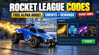 Full Rocket League Codes 2026 🚀 NEW Secret Codes for FREE Alpha Boost, Credits & Rewards! News