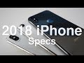 2018 iPhone Lineup Spec, Price Predictions and more