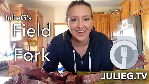 How-To Butcher Venison Backstrap into Steak #FieldtoFork
