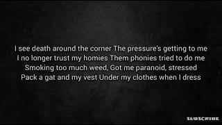 2Pac - Death Around The Corner Lyrics