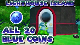 All Blue Coins in Lighthouse Island | Super Mario Eclipse