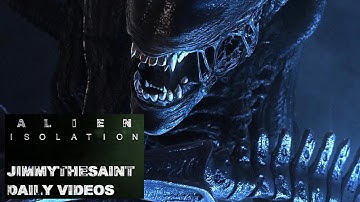 Alien Isolation PC Playthrough Max Settings Part 10 - Android Beatdown