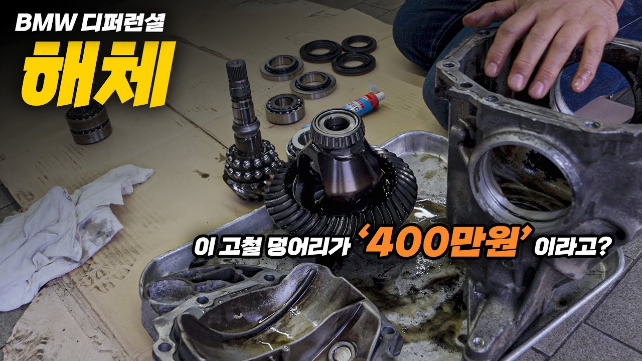 새거는 "400만원 이상이라는데..최대한 아껴봅시다 (BMW F바디 디퍼런셜)