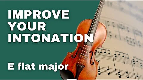 Improve your intonation | Play along with the E flat scale