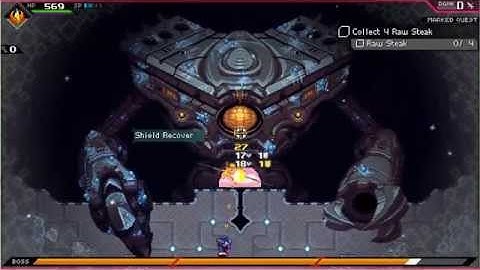 CrossCode Abandoned Mine Dungeon Boss