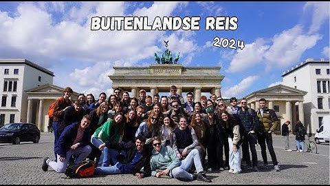 Aftermovie Buitenlandse Reis 2024 - Berlijn Krakau Brno