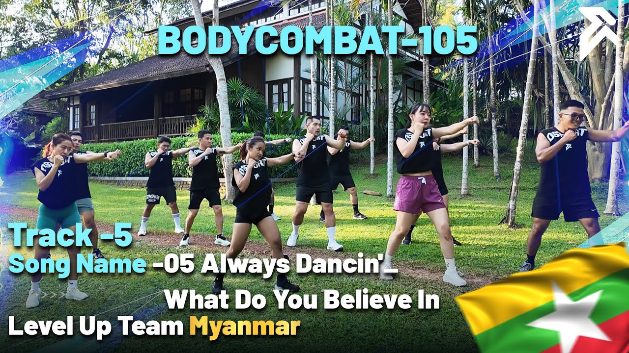 BodyCombat - 105 🚀Track - 5(Power Training-2  ) Team  Demostration 🤜🤛🏻