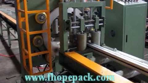Automatic bar wrapping machine and small orbital wrapper