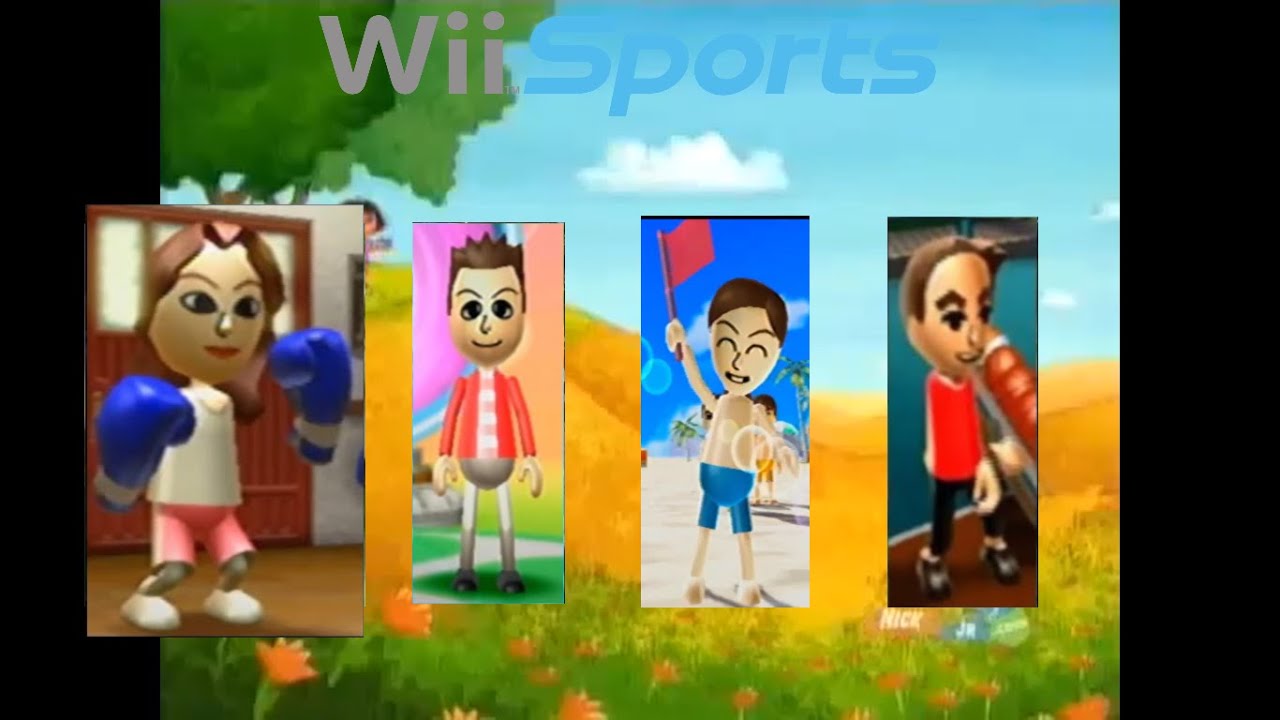 Wii Sports Timing Your Swing Jing Vs Matt Vs Meng Vs Grandpa (Ep