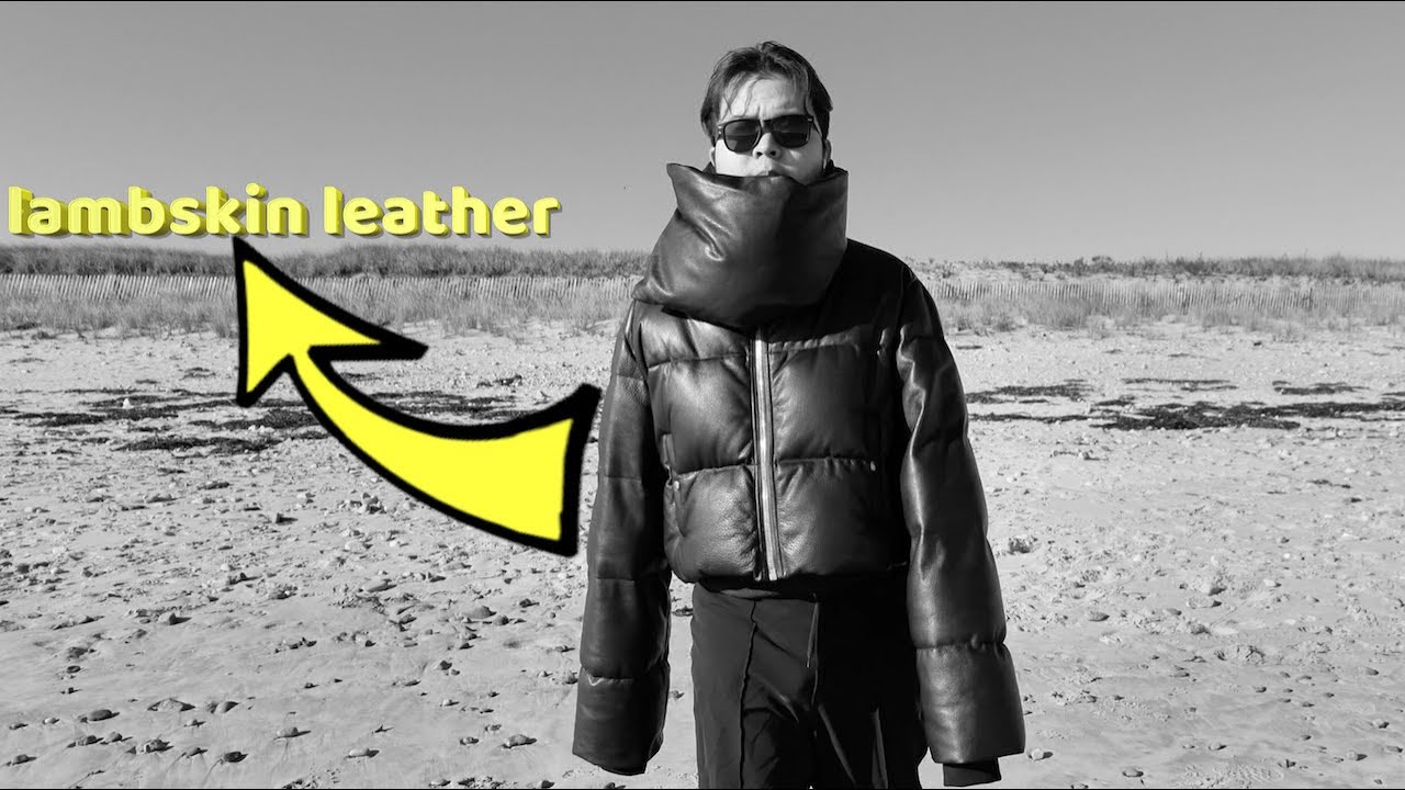 rick owens funnel neckダウン21fw