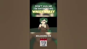 Don’t Hug Me I’m Shitposting Wakey Wakey releases on June 19th! #dhmis #animation