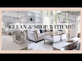 CLEAN &amp; SHOP WITH ME | CLEANING MOTIVATION AND DECOR INSPIRATION 2021