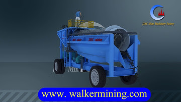 How Trommel Screen Works 3D Animation Video