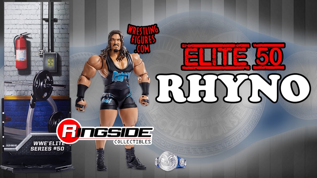 WWE Elite Collection Flashback Rhyno Action Series 50 Figure 