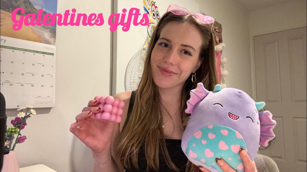 ASMR Best Friend gives you gifts for Galentines! 💖