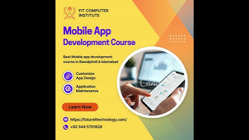 Mobile App development Course in Rawalpindi & Islamabad | Best institute in rawalpindi & Islamabad