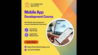Mobile App development Course in Rawalpindi & Islamabad | Best institute in rawalpindi & Islamabad