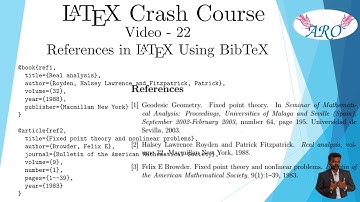 LaTeX Crash Course in Tamil: Reference Management in LaTeX: Create BibTeX File in LaTeX by G Scholar