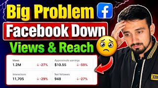 Big Problem - Facebook Views & Reach Down