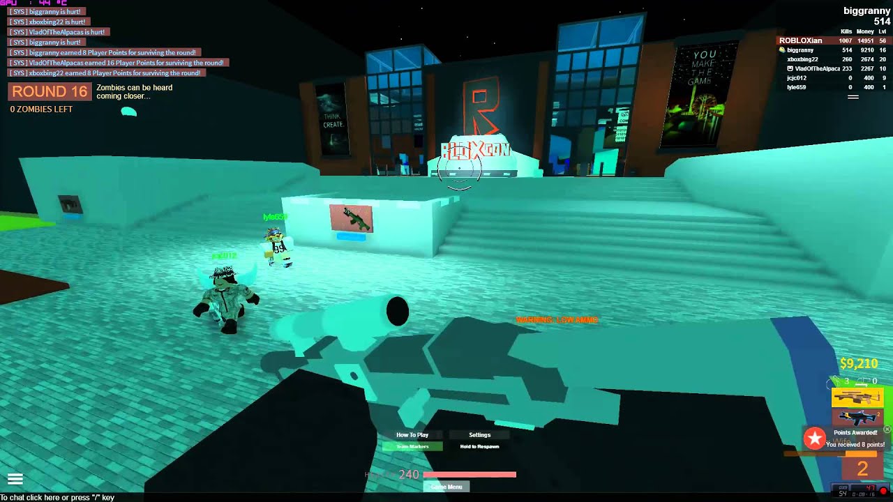 Zombiecon ROBLOX R17 I M The Last Survivor ULTIMATE GUN Let S Play 