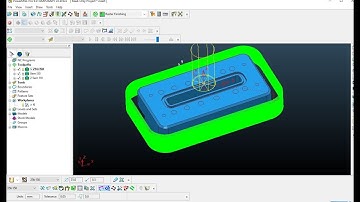 Delcam Powermill finishing program | Tutorial | CNC Programming |